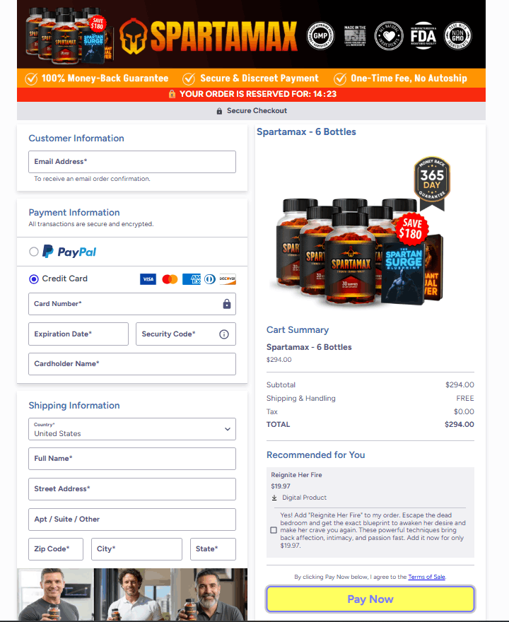 Buy Spartamax gummies from the official website for male vitality and stamina support