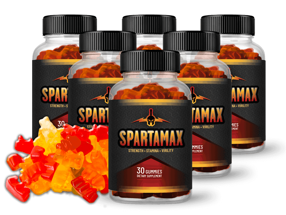 Spartamax gummies male vitality supplement designed to support stamina energy and libido